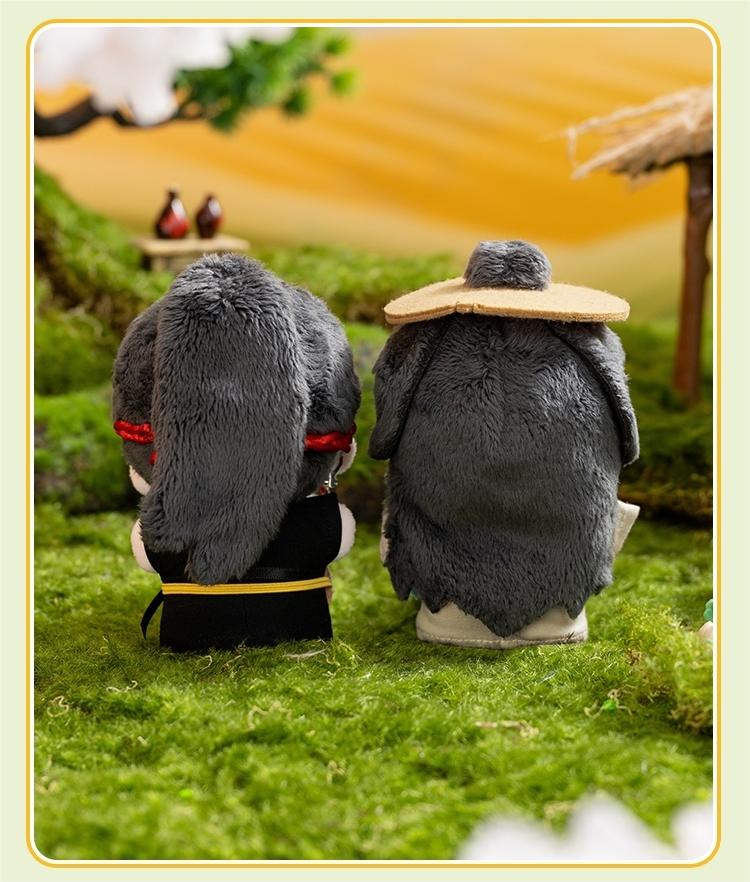 Heaven Official'S Blessing Plush Pendants，10CM Doll （Comic version） Peripheral Products