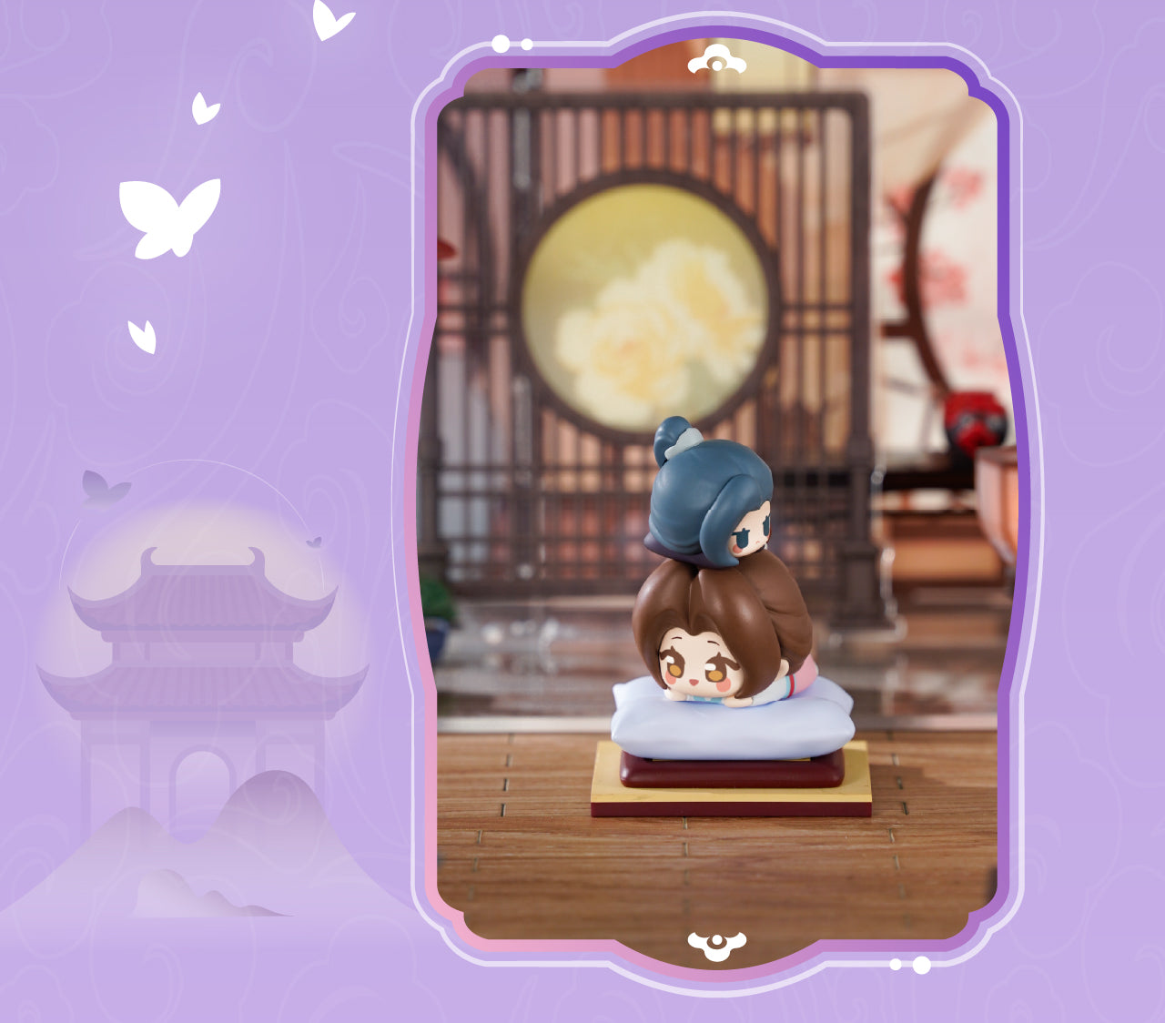 Heaven Officials Blessing Desktop Ornaments, Q-Version Character ，Dolls Blind Boxes, Animation Peripheral Products