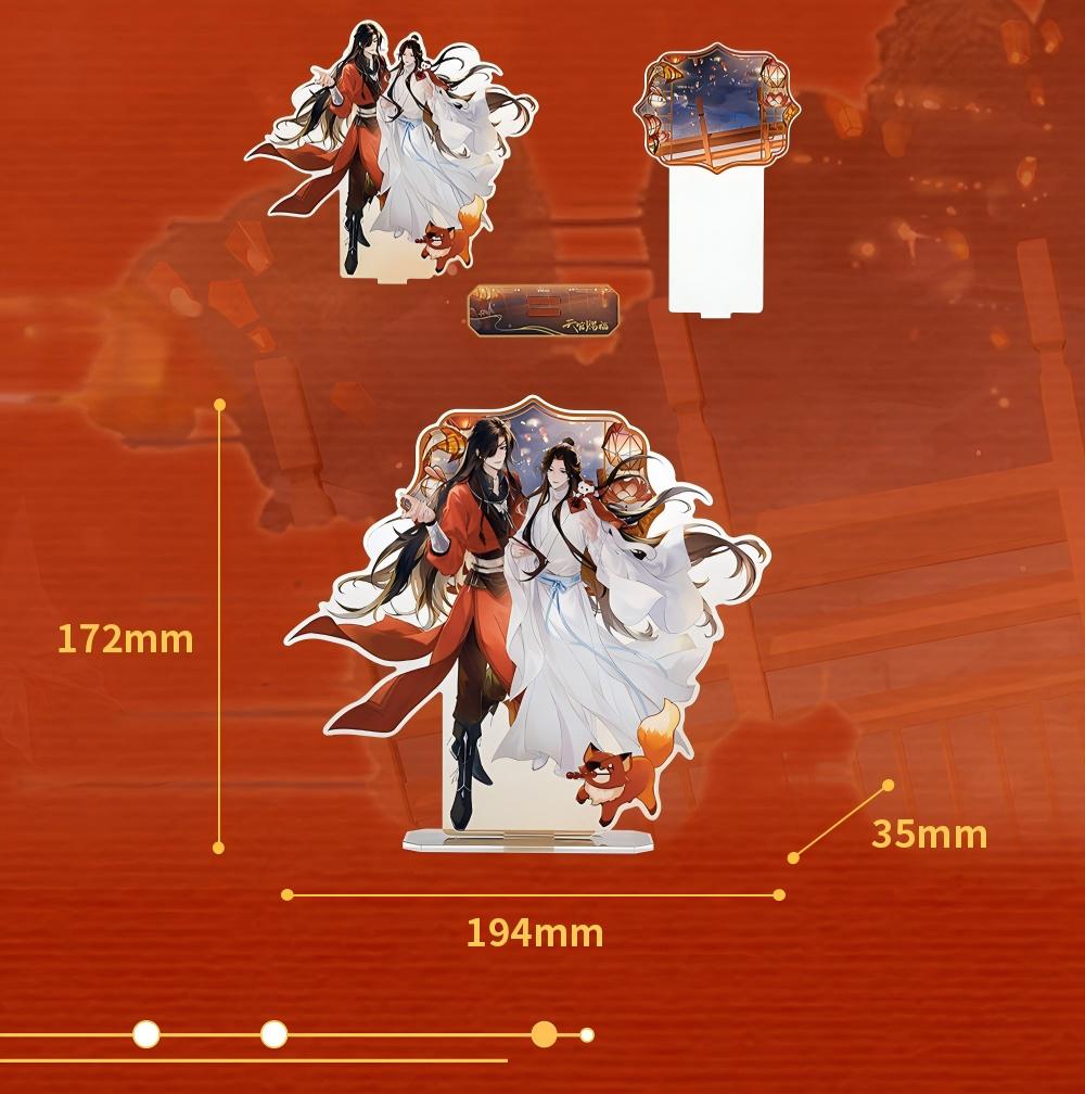 Heaven Officials Blessing Acrylic Standee, Desktop Ornament, Anime Merchandise, 17x19cm