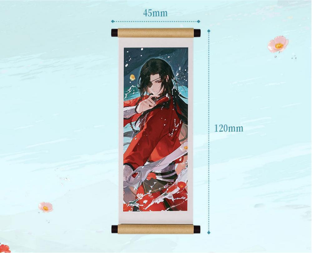 Heaven Officials Blessing Anime Scroll Style Refrigerator Magnet