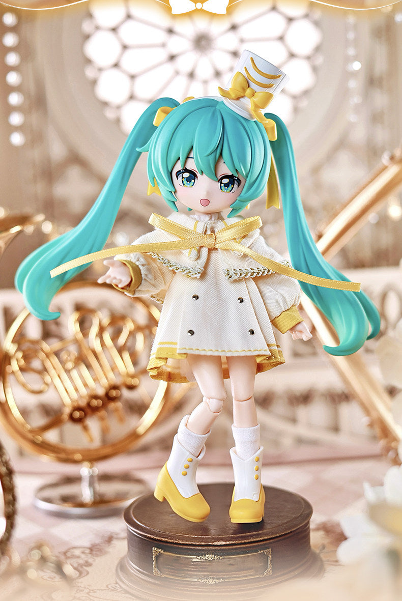 Miku Blind box figure, movable joints, approximately 14cm, desktop decoration, building block figure