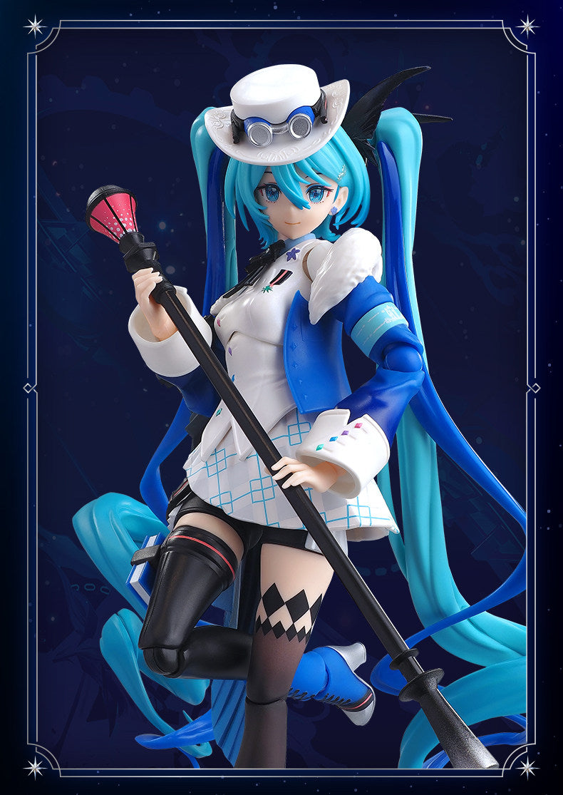 Hatsune Miku Action Figure, Desktop Ornament Collectible Toy，Puzzle toys，Movable Joints, Multiple Facial Expressions