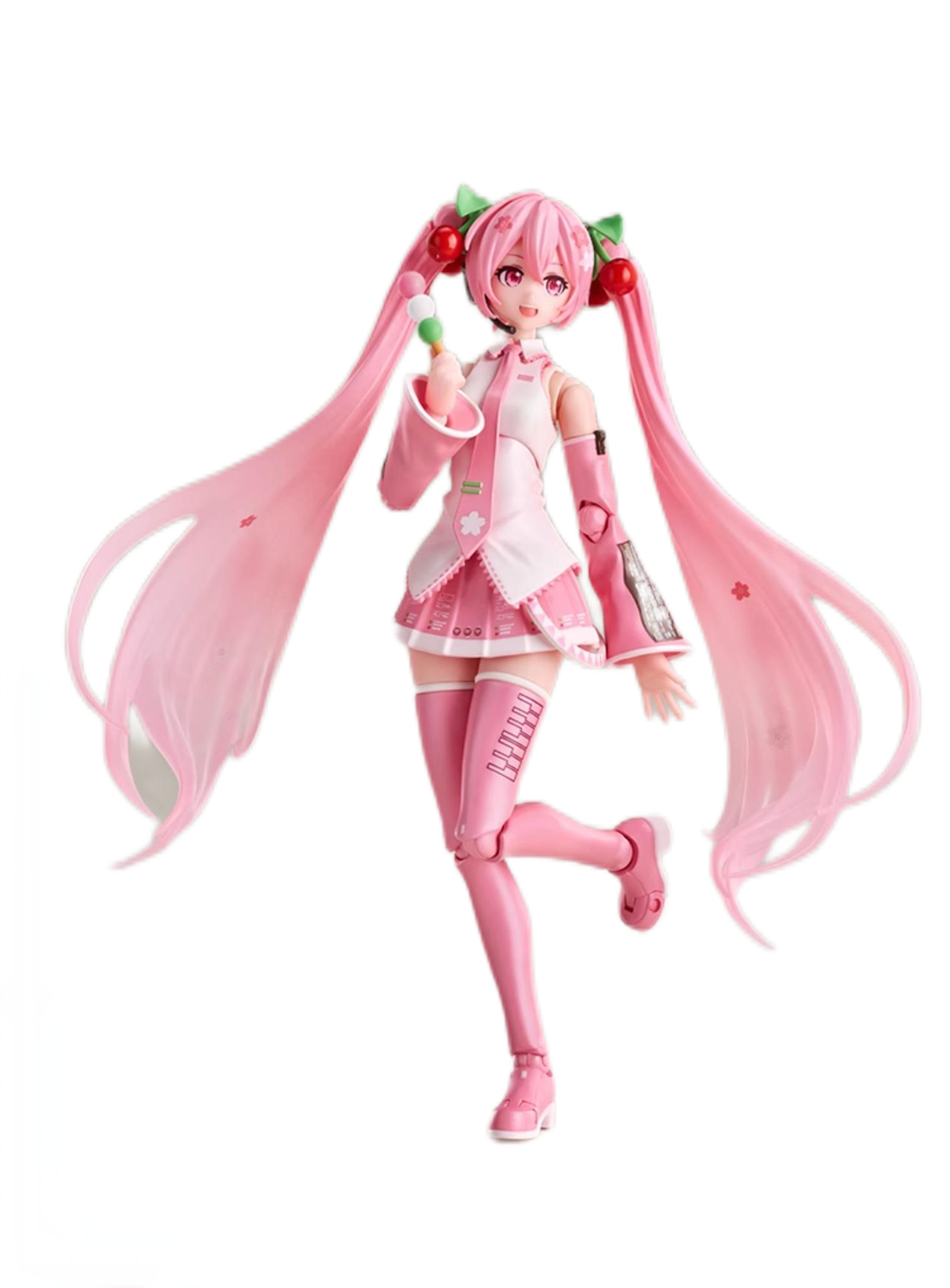 Hatsune Miku Building Block Dolls, Building Toys, PVC Doll Ornaments, Desktop Decorations