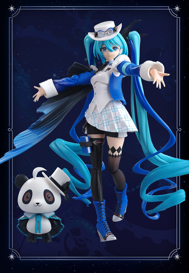 Hatsune Miku Action Figure, Desktop Ornament Collectible Toy，Puzzle toys，Movable Joints, Multiple Facial Expressions