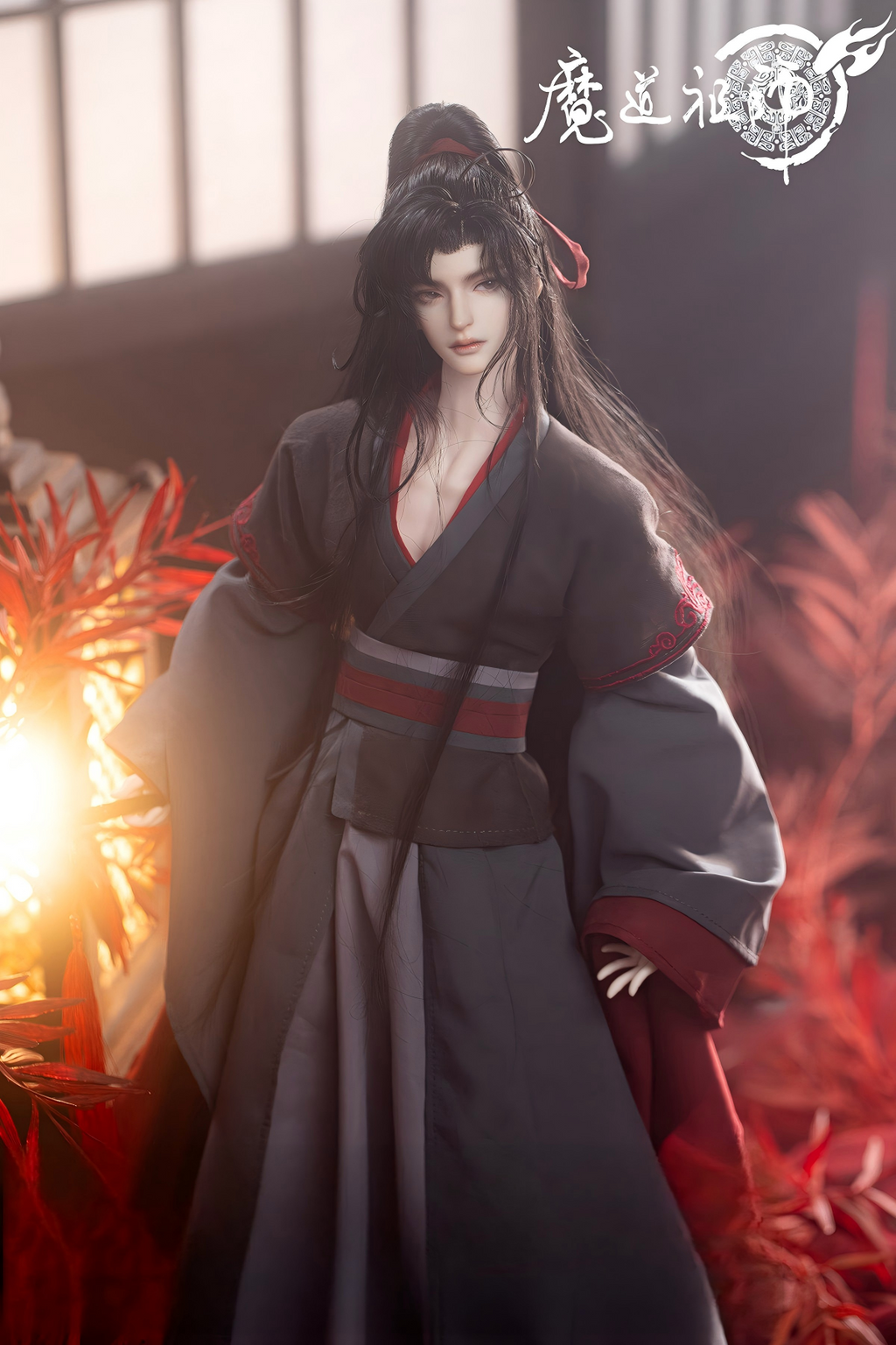 Mo Dao Zu Shi Wei Wuxian Special 4th Edition BJD Ball-Jointed Doll, 50cm, Complete Set with Outfit, Wig, and Accessories
