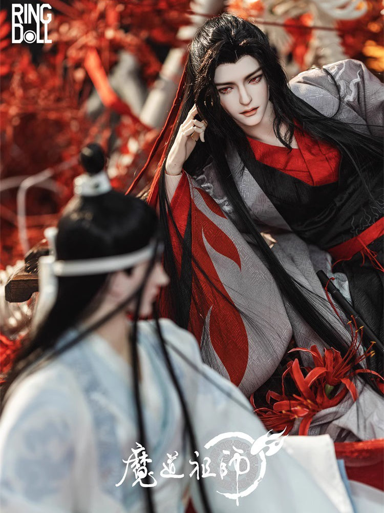 Mo Dao Zu Shi Ringdoll Bjd Doll, Complete Set Of Male Figures, Wei Wuxian&Lan Wangji