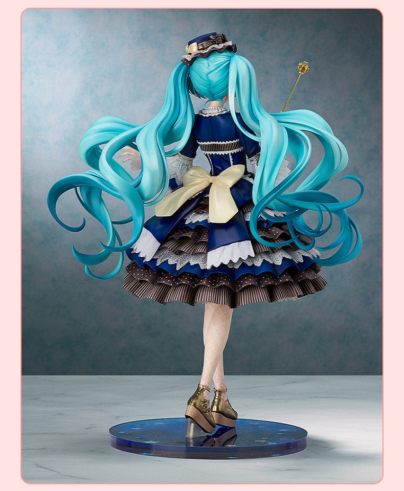 Hatsune Miku GSC 1/7 Scale Figure Lolita Dress with Base,Approx. 26cm Tall, Painted Figure,  Collectible Figurine, Anime Character
