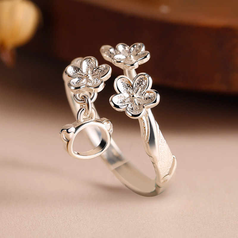 Heaven Officials Blessing Ring，925 Silver Ring，Ring Promise Rings For Her，Tian Guan Ci Fu Animation Peripheral Product