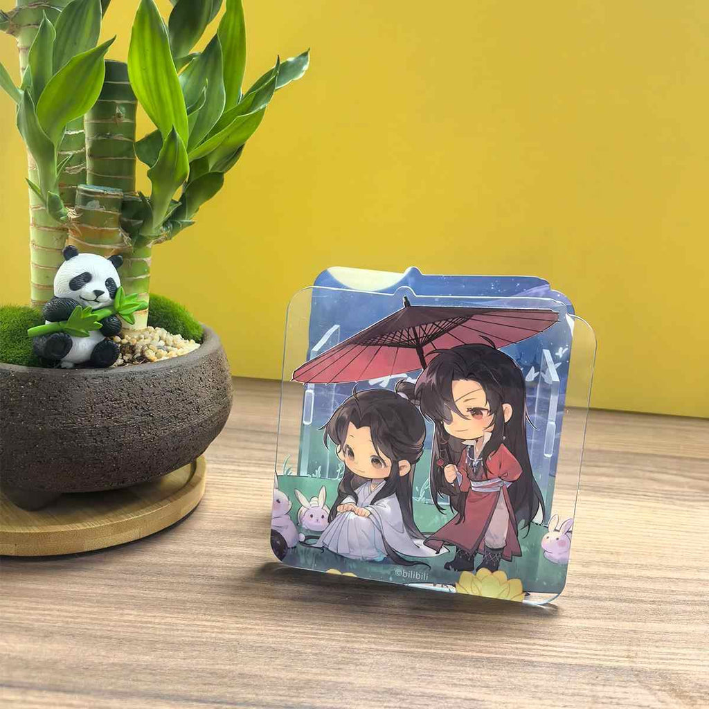 Heaven Officials Blessing Pen Holder，Hua Cheng&Xie Lian Acrylic Pencil Holder