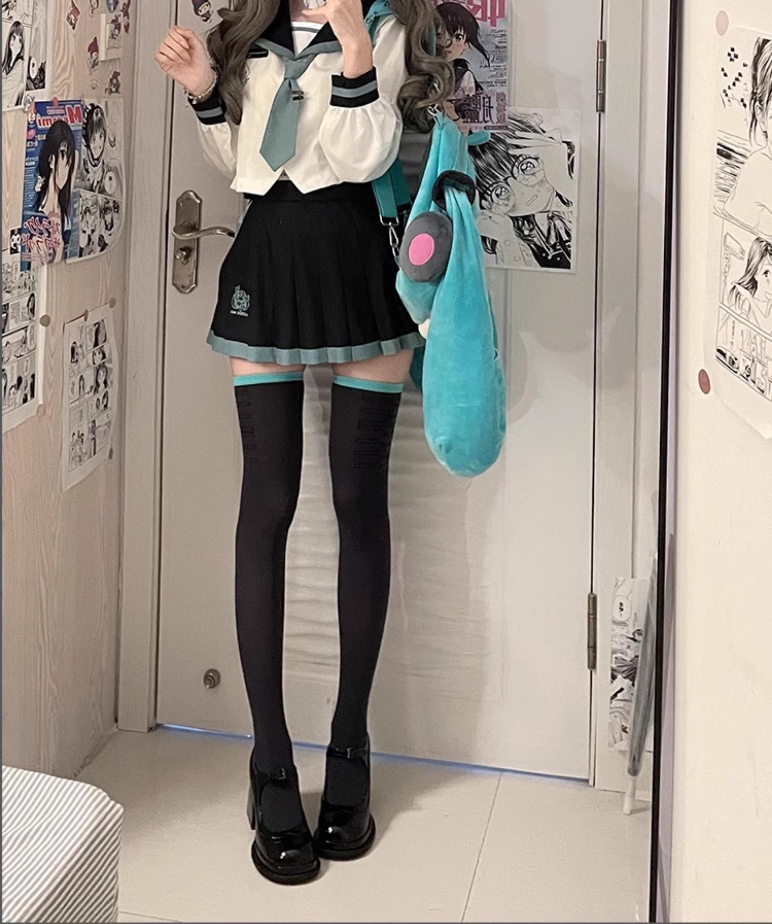Hatsune Miku Pantyhose, stockings, cosplay props, anti-pilling