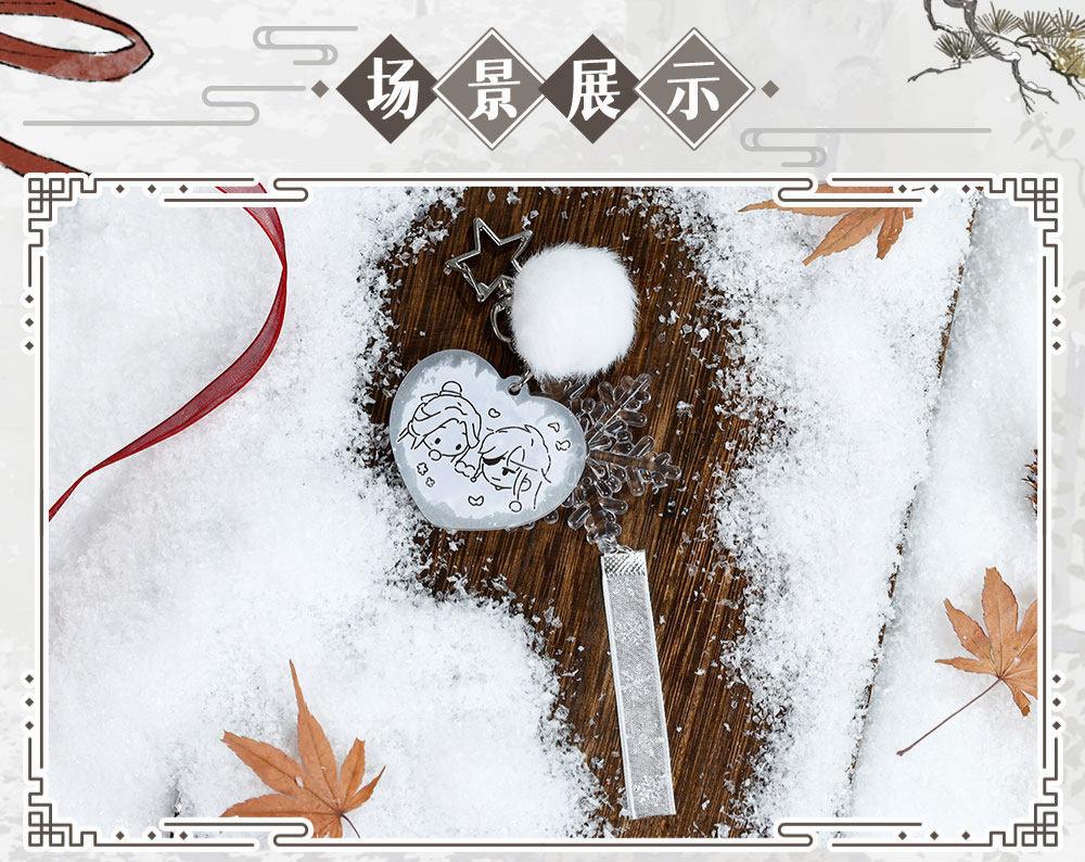 Heaven Officials Blessing Acrylic Pendant Charm, Anime Merchandise, Multiple Character Designs with Tassel