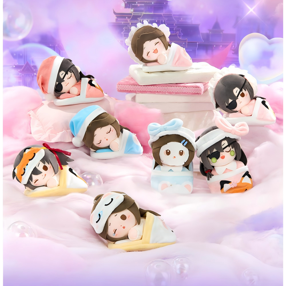 Heaven Officials Blessing Plush Doll，Plush Pendants，Keychains，Sleep-Themed Blind Boxes