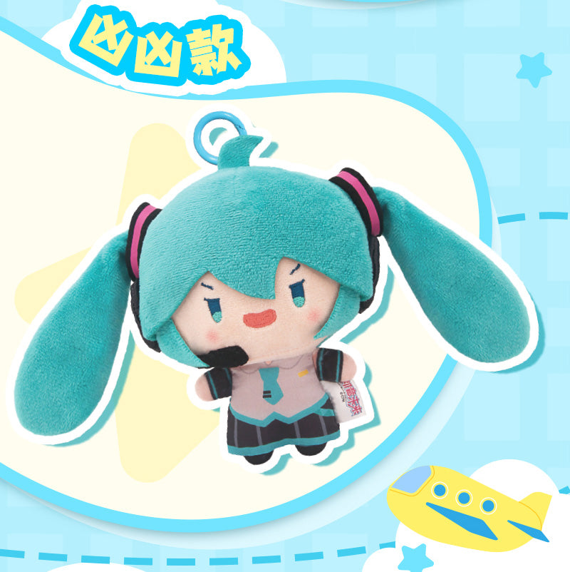 Hatsune Miku Plush pendant, keychain, backpack accessory, 13cm doll