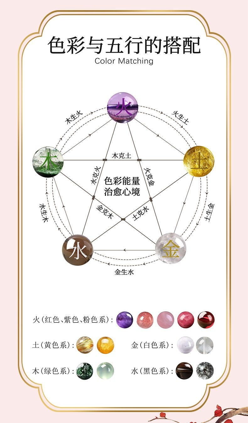 Heaven Officials Blessing Lucky Bracelet, Multi-Strand Beaded Bracelet with Natural Gemstones