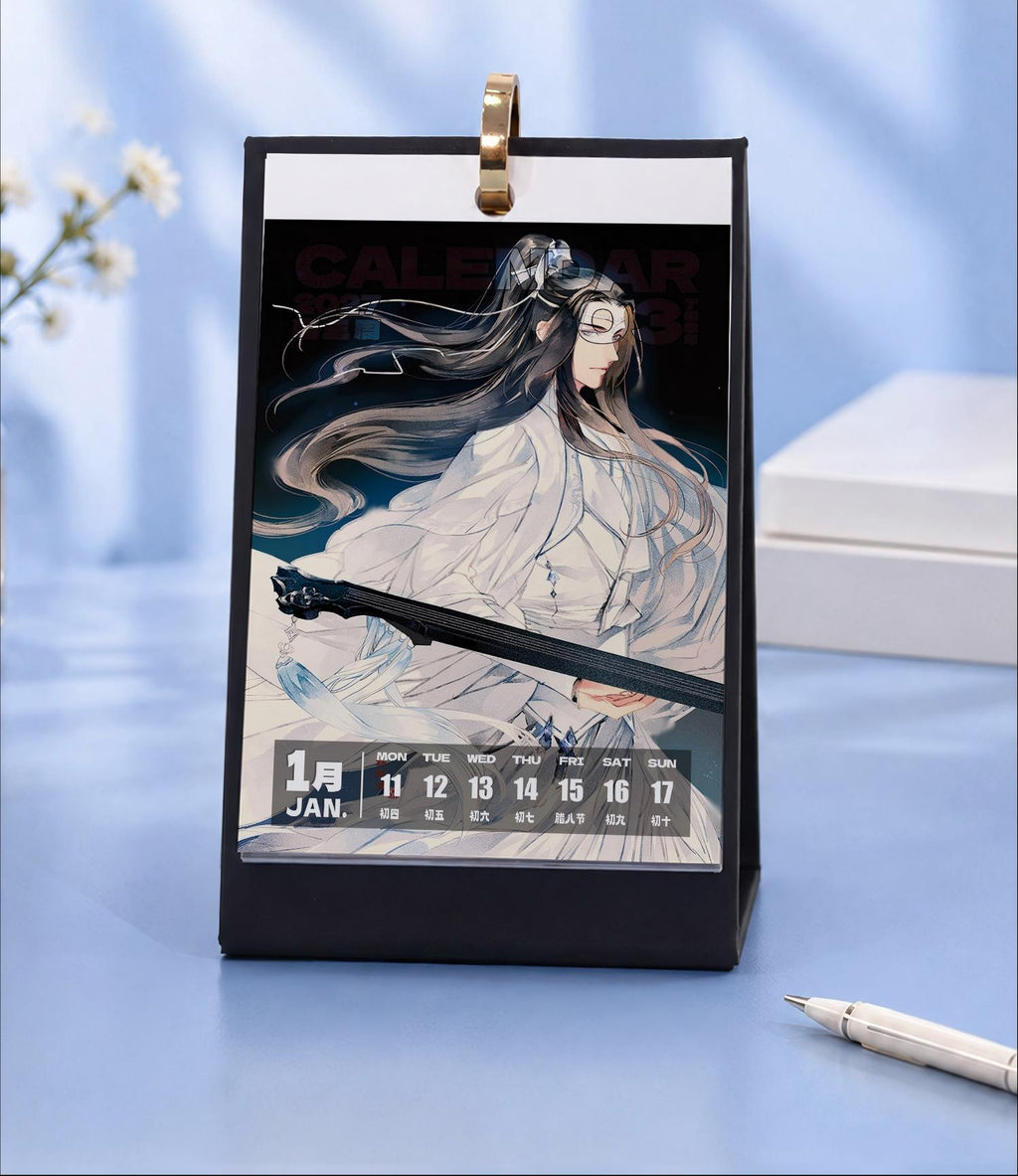 Mo Dao Zu Shi 2027 Desktop Calendar Weekly Planner