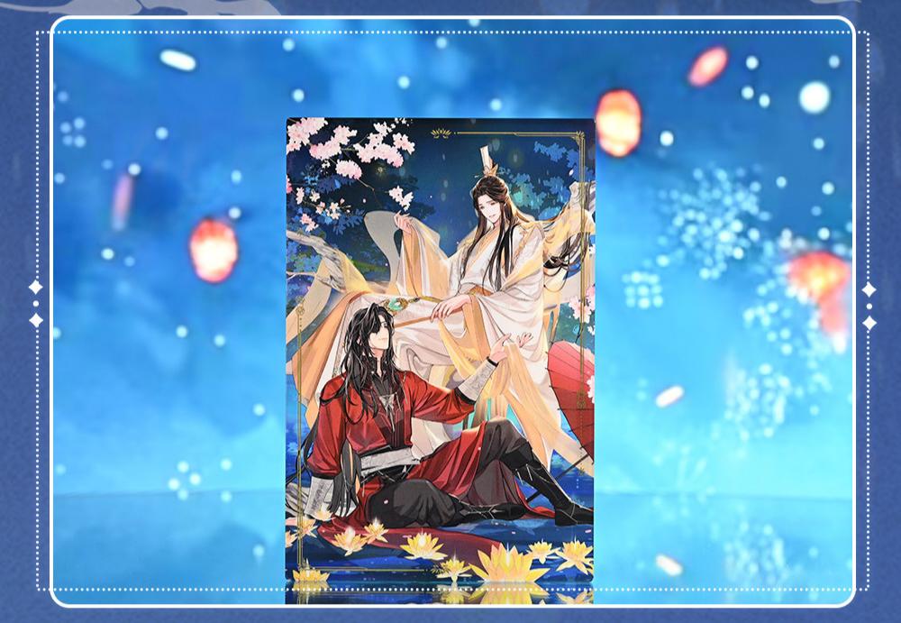 Heaven Officials Blessing Acrylic Standee, Desktop Ornament, Anime Merchandise, Semi-Transparent Background, High-Definition Printing, 10x15cm