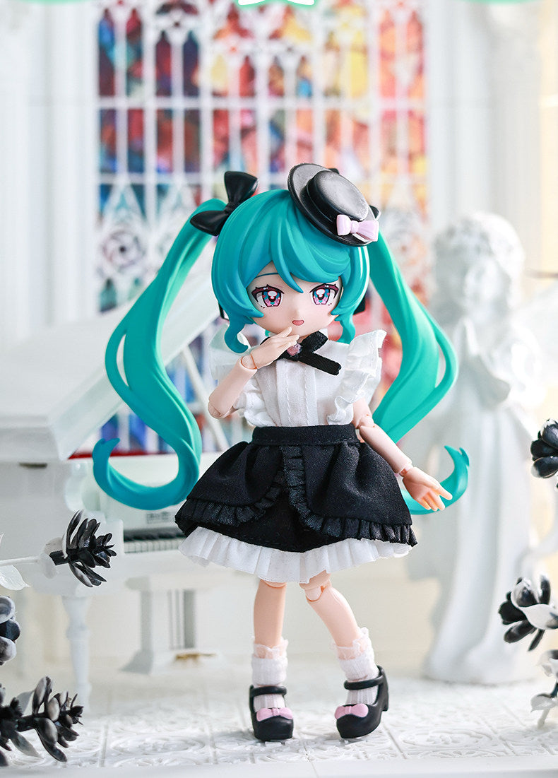 Miku Blind box figure, movable joints, approximately 14cm, desktop decoration, building block figure