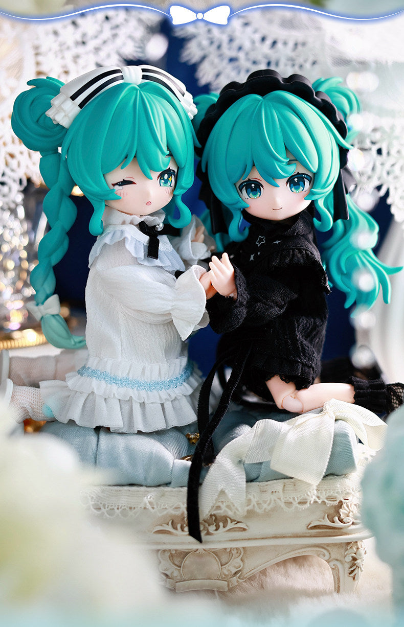 Miku Blind box figure, movable joints, approximately 14cm, desktop decoration, building block figure