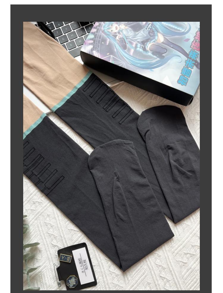 Hatsune Miku Pantyhose, stockings, cosplay props, anti-pilling