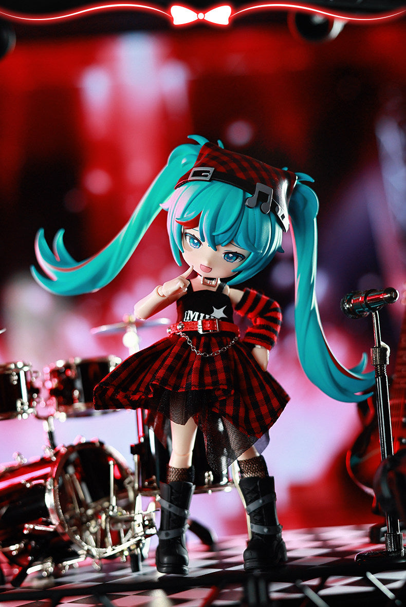 Miku Blind box figure, movable joints, approximately 14cm, desktop decoration, building block figure