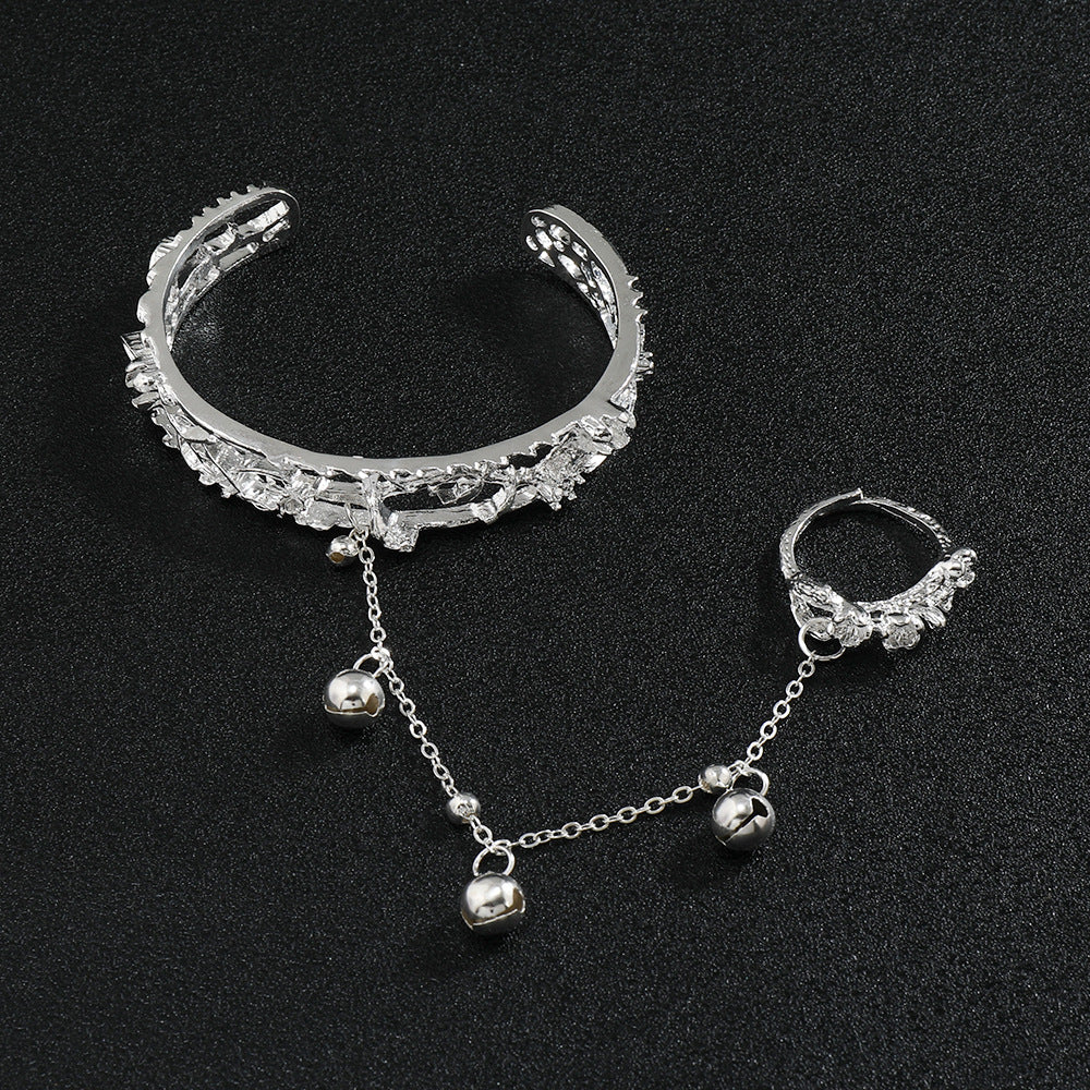 Heaven Officials Blessing Butterfly Bell Bracelet with Ring