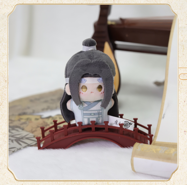 Mo dao zu shi Mini Plush Keychain Pendant, Backpack Charm, Approximately 5cm tall