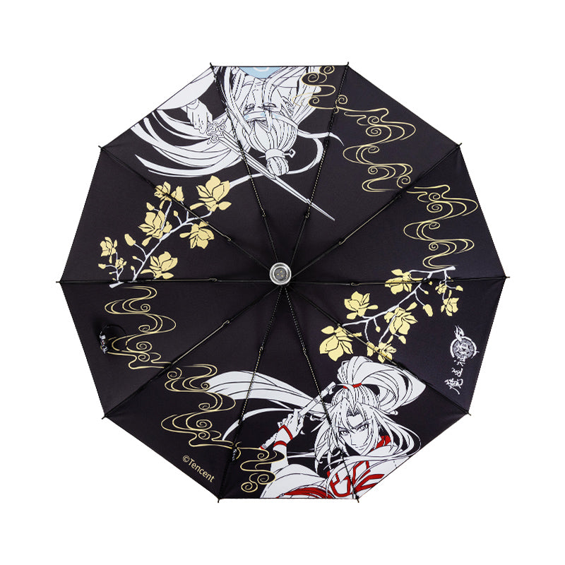 Mo Dao Zu Shi Windproof Folding Umbrella Wei Wuxian&Lan Wangji Animation Peripheral Products