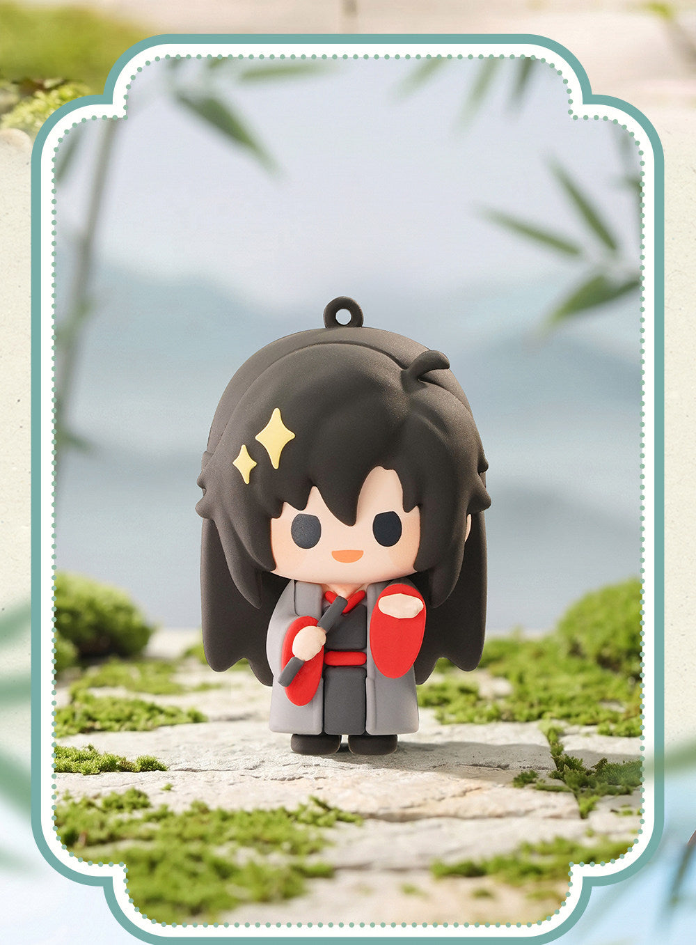 Mo Dao Zu Shi Keychain Backpack Charm | PVC Material, Approx. 6cm Tall, 4 Character Styles, Lobster Clasp Ring, Chibi Figure Design
