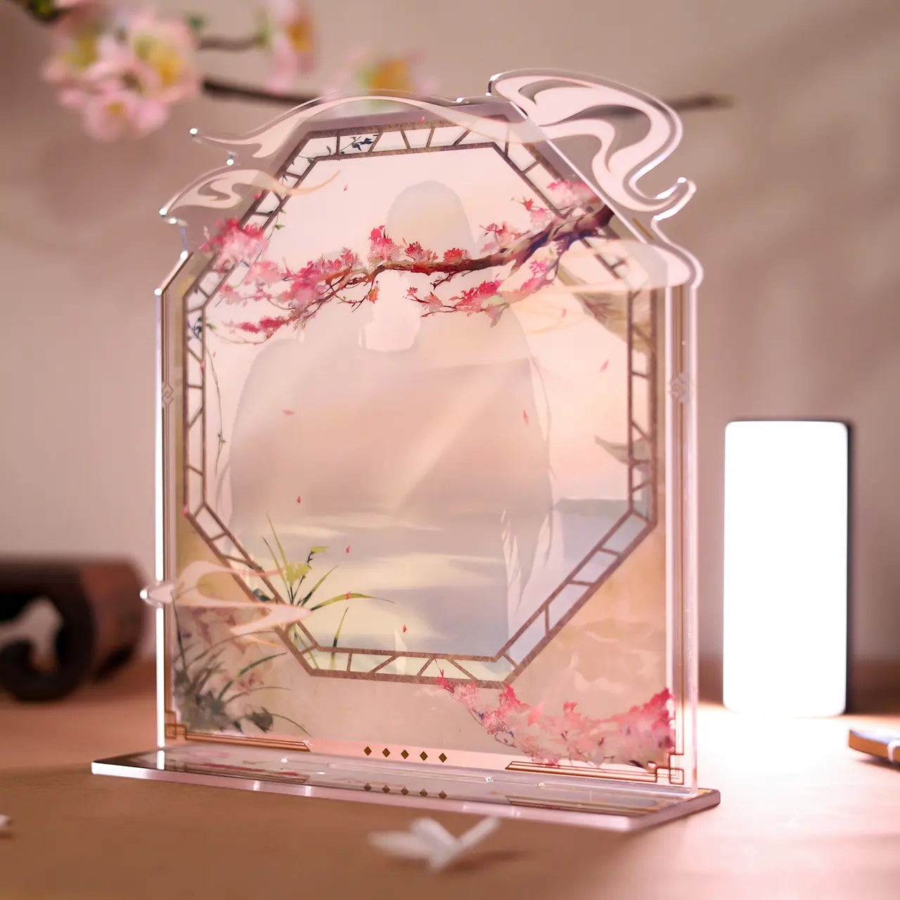 Heaven Official'S Blessing Figure Standing Ornaments，Tian Guan Ci Fu Desktop Decorationanimation Peripheral Products (Wang Die Yi Qing)