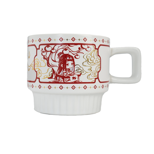 Mo dao zu shi Ceramic Stackable Mug, Cute Anime Chibi Design