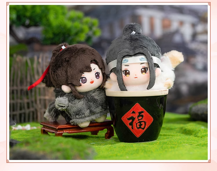 Mo Dao Zu Shi Plush Pendants，10cm Doll Animation Peripheral Products