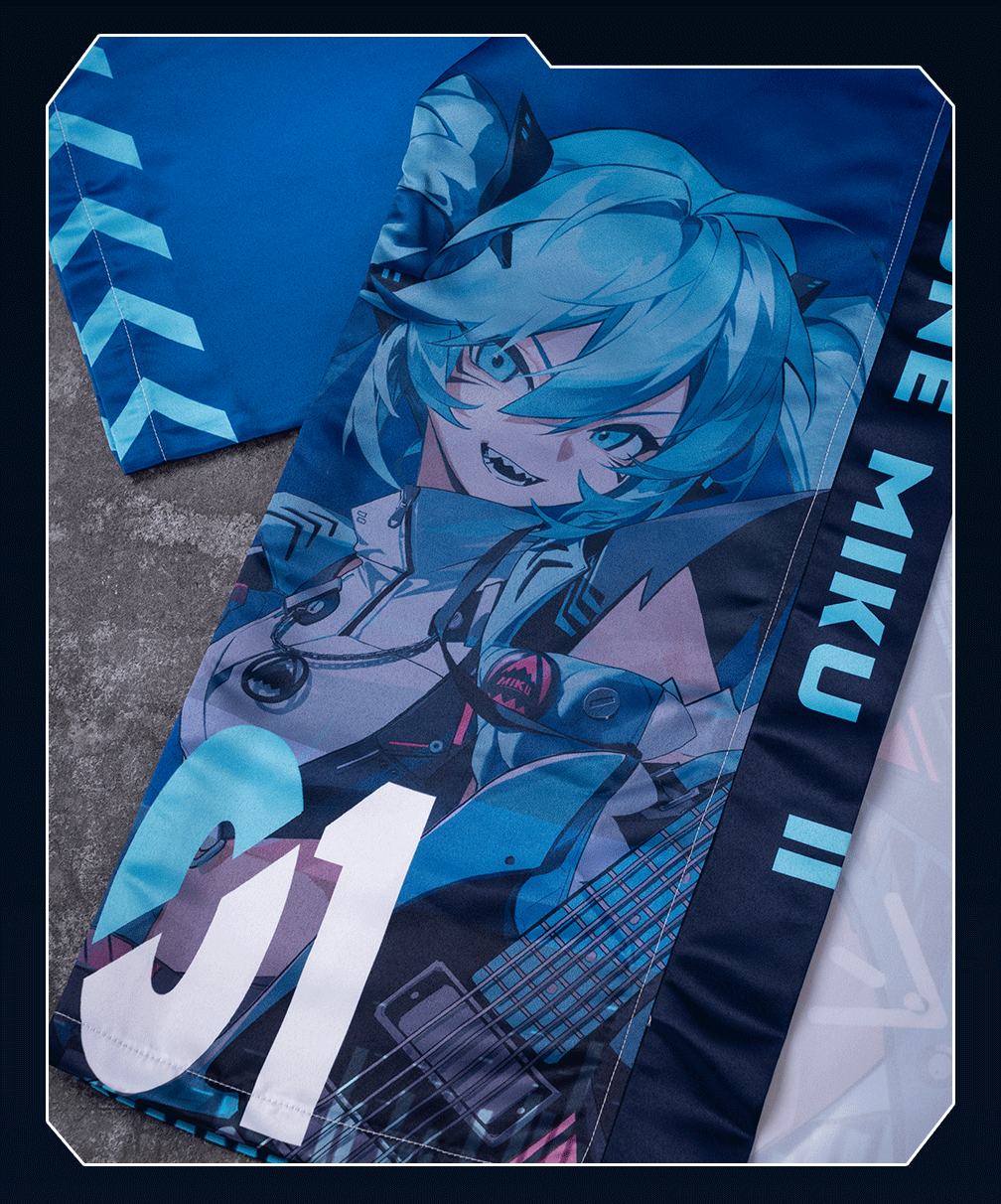 Hatsune Miku Happi coats, Gekishou Kyokan series, Happi coats for festivals, events, idol scenes, unisex, event support