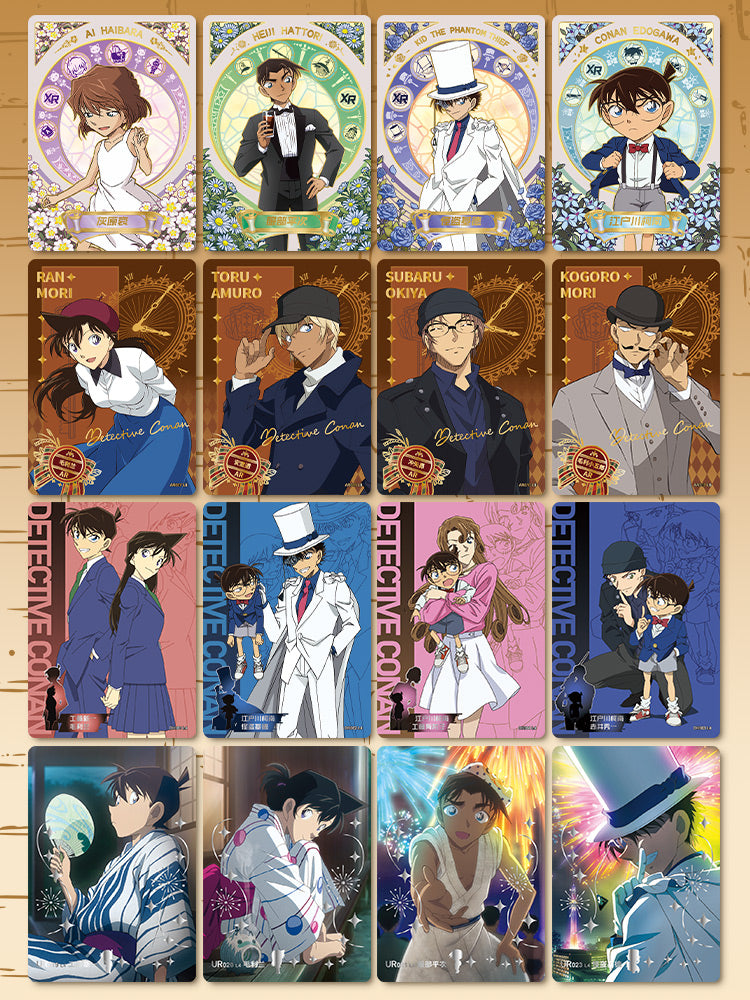Detective Conan Cards, Collectible Cards, Blind Box（1 box (108