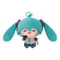 Hatsune Miku Plush pendant, keychain, backpack accessory, 13cm doll