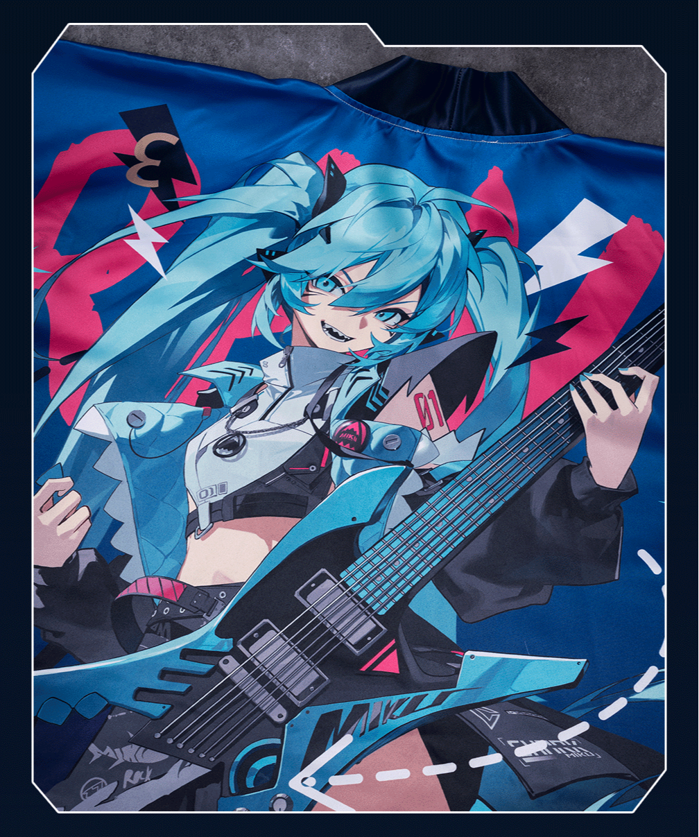 Hatsune Miku Happi coats, Gekishou Kyokan series, Happi coats for festivals, events, idol scenes, unisex, event support