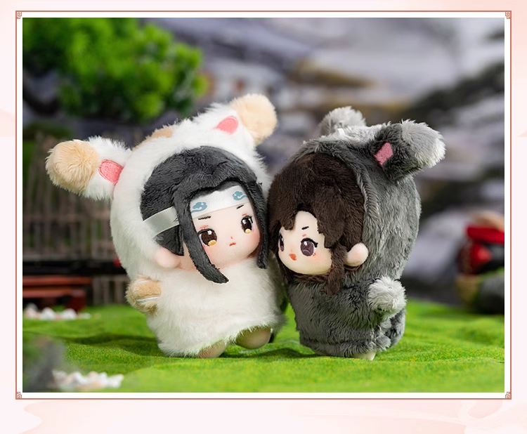 Mo Dao Zu Shi Plush Pendants，10cm Doll Animation Peripheral Products