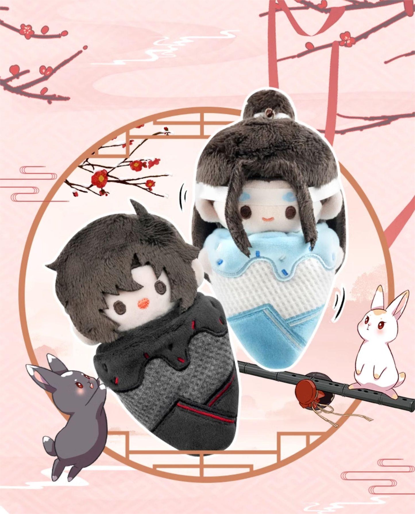 Mo Dao Zu Shi Backpack Pendant，Key Chain，Cute Ice Cream Shapes Animation Peripheral Products