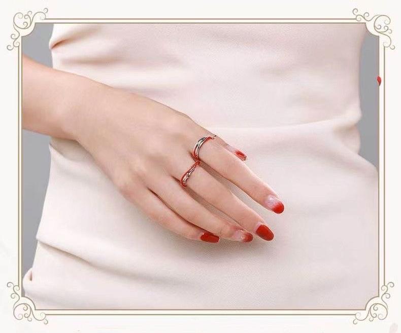 Heaven Officials Blessing Rings, Hua Cheng&Xie Lian Open Ring Combination
