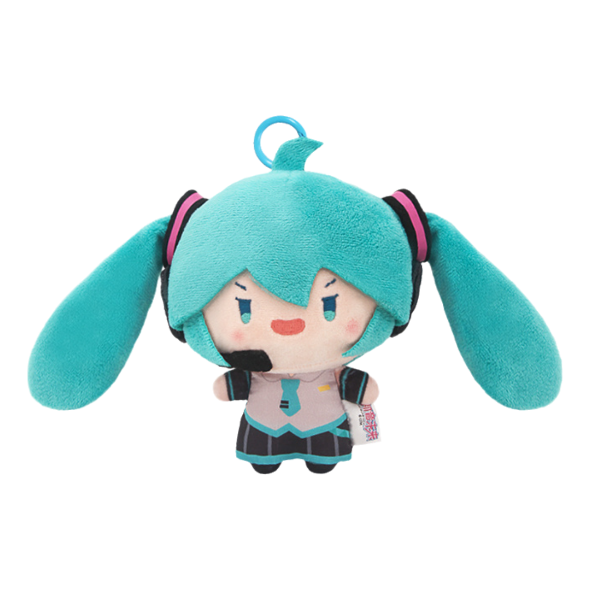 Hatsune Miku Plush pendant, keychain, backpack accessory, 13cm doll