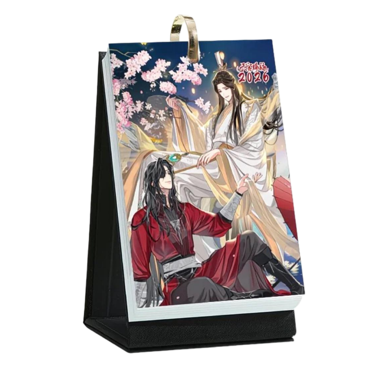 Heaven Officials Blessing Desk Calendar, 2026 Desktop Calendar, Weekly calendar 54 pages,Hua Cheng&Xie Lian