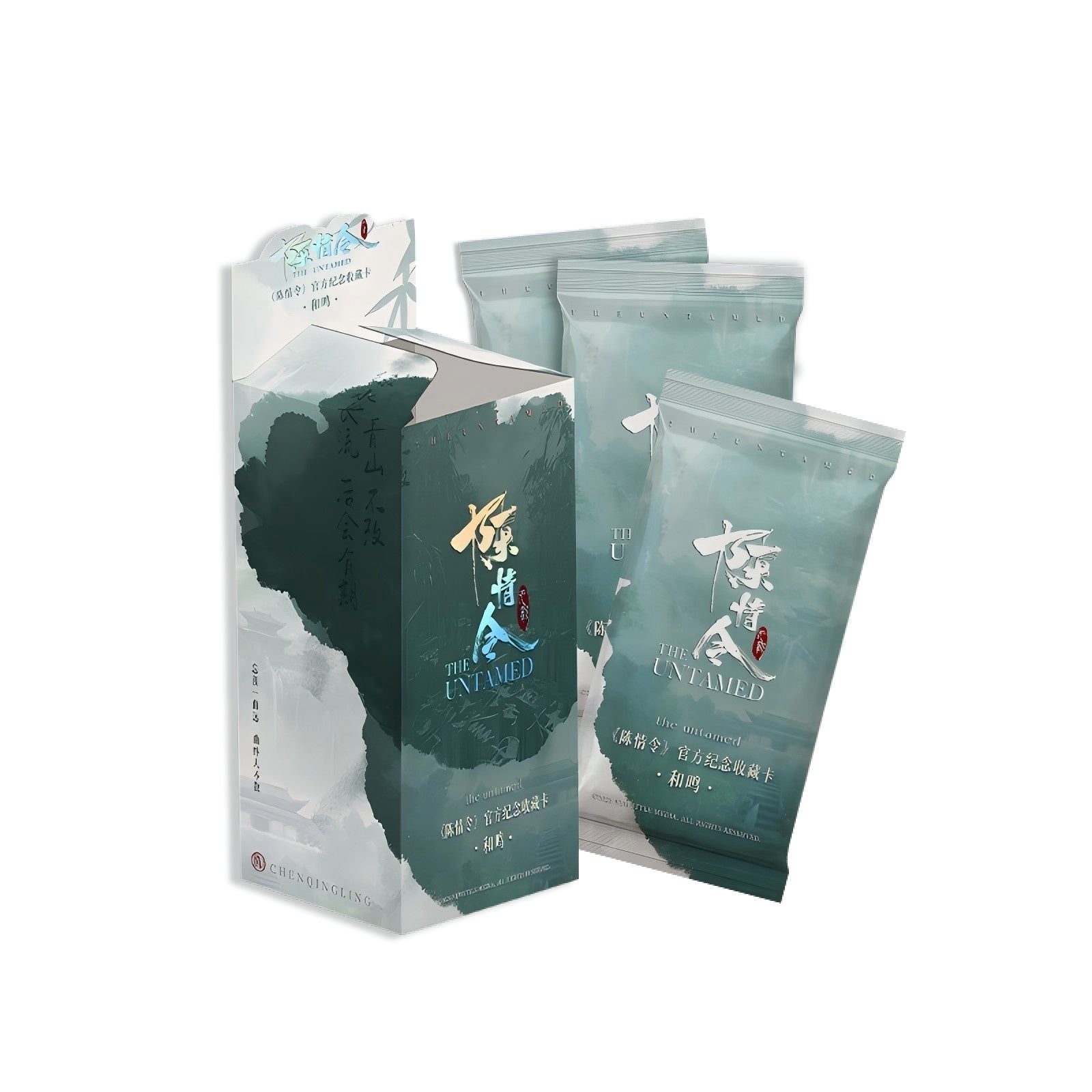 The Untamed Collectible Card, “He Ming”Series Limited Collectible Cards, Blind Box Cards，1 Box/5 Pack (25 Cards)