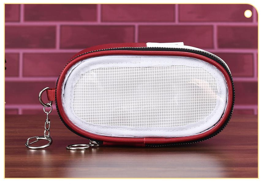 Detective Conan APTX-4869 Mini Coin Purse, PU Ultra-Small Bag