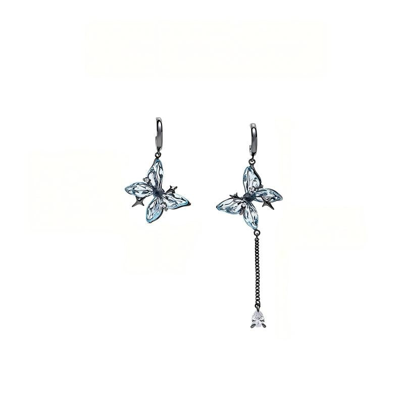 Heaven Officials Blessing Ice Blue Butterfly Jewelry Collection