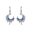 Heaven Officials Blessing Blue Moon Jewelry Collection，Crescent Moon Design, Celestial Style, Multiple Styles