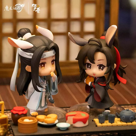 MO DAO ZU SHI Figure Moon Rabbit WEI WU XIAN&LAN WANG JI Set 90mm