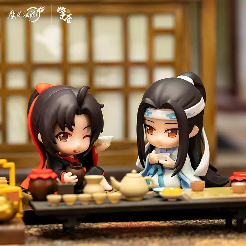 MO DAO ZU SHI Figure Drink together WEI WU XIAN&LAN WANG JI Set 60mm