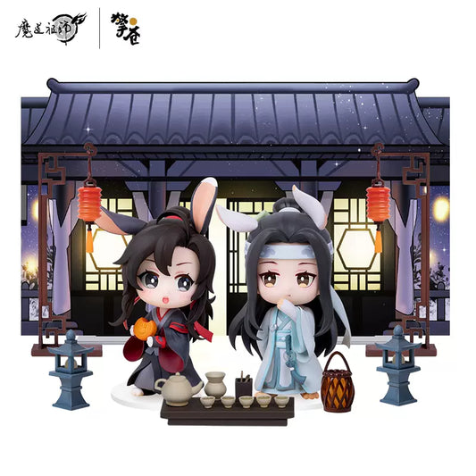 MO DAO ZU SHI Figure Moon Rabbit WEI WU XIAN&LAN WANG JI Set 90mm