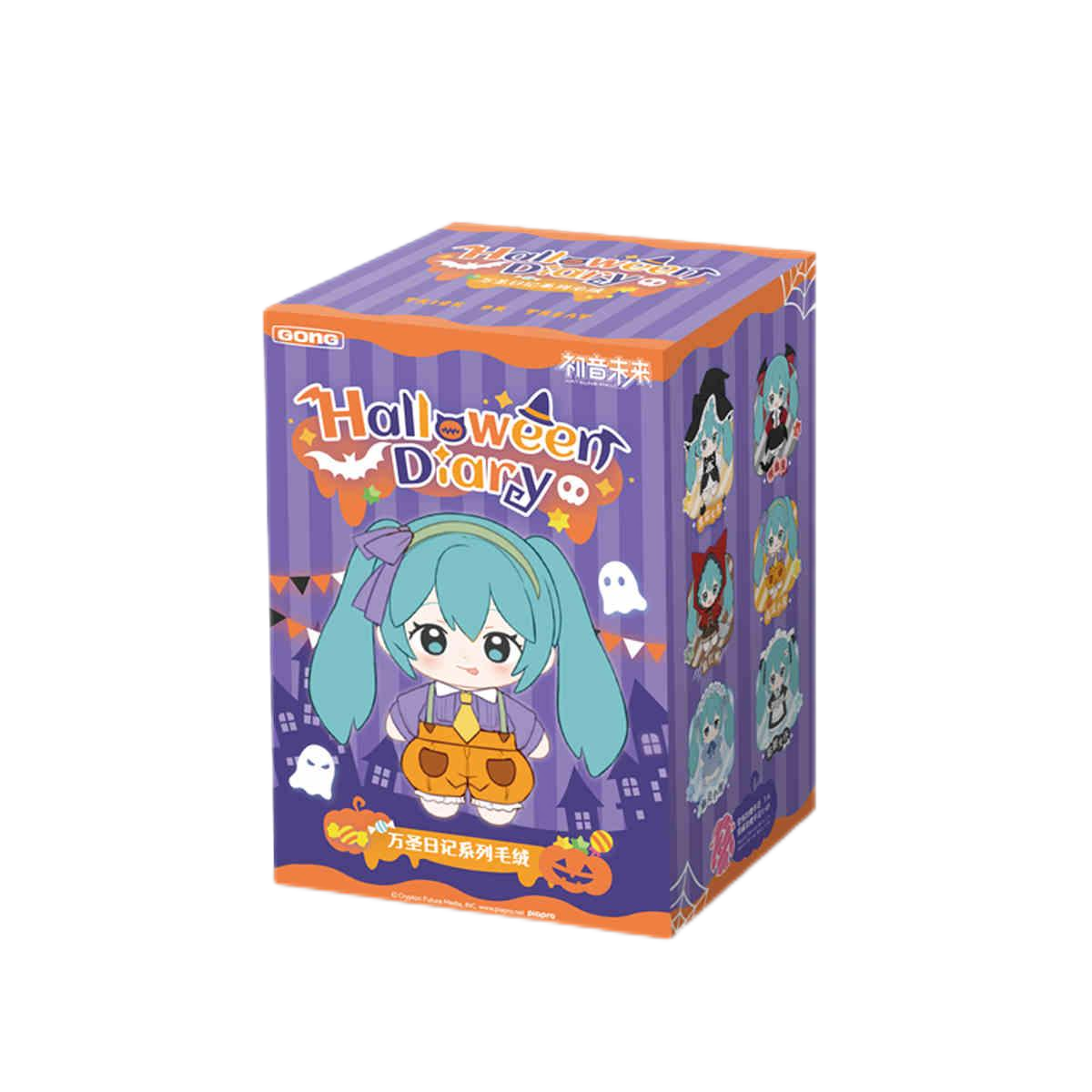 Hatsune Miku Halloween themed doll ornament, blind box doll desktop decoration