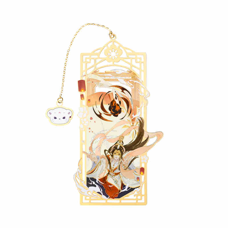 Heaven Officials Blessing Bookmark, Metal Bookmark，Animation Peripheral Products