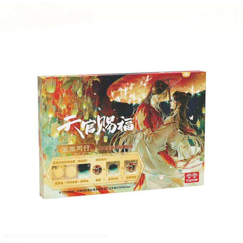 Heaven Officials Blessing Tinplate Badge Pin，Collectible Brooches Acrylic Combo “Hua Lv Tong Xing”Series